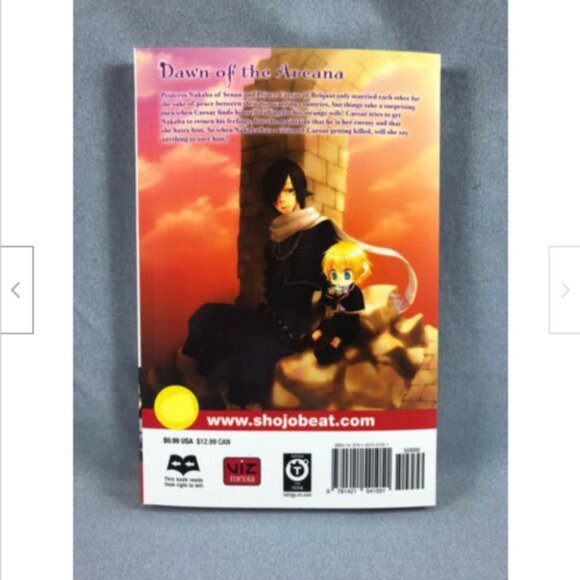 Dawn of Arcana Vol 2 Viz Shojo Manga Anime Book Teen+ English Rei Toma - Picture 2 of 2